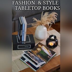 👗👜FASHION & STYLE TABLETOP BOOKS